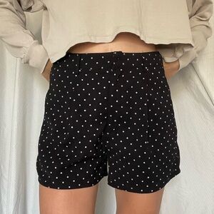 Women’s polka dot shorts